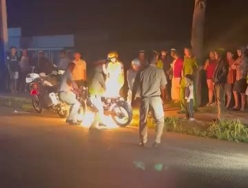 Man sets motorbike on fire after resisting police inspection