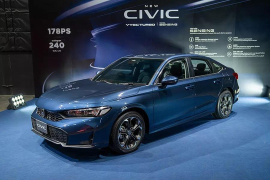 Honda Civic 2025 mở bán tại Thái Lan, chờ ngày về Việt Nam