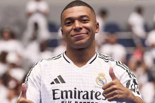 Tin bóng đá 5/8: Mbappe ra mắt Real ở trận Siêu cúp châu Âu