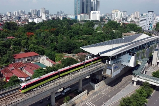 Nhon-Hanoi Station metro line to begin commercial operation this week