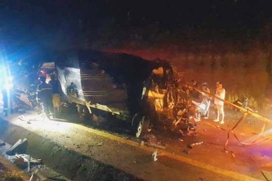 Serial collision leaves six casualties in Central Highlands province