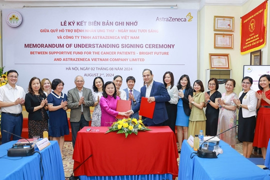 Bright Future Fund, AstraZeneca Vietnam continue to advance comprehensive healthcare for cancer patients in VN