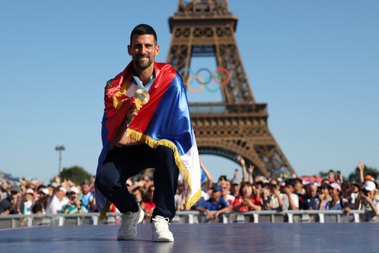 Djokovic dùng hơn 5 tỷ tiền thưởng Olympic 2024 làm từ thiện