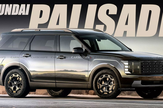 Ra mắt tại Việt Nam chưa lâu, Hyundai Palisade thế hệ mới đã lộ diện