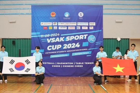 Sporting event held for Vietnamese students in RoK