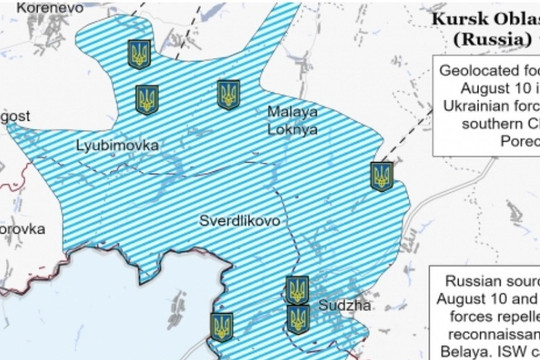 Cuộc đột kích ở Kursk giúp Ukraine nắm thế chủ động ở tiền tuyến