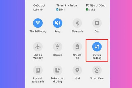 Sau khi điện thoại được kết nối với wifi có cần tắt dữ liệu di động không?