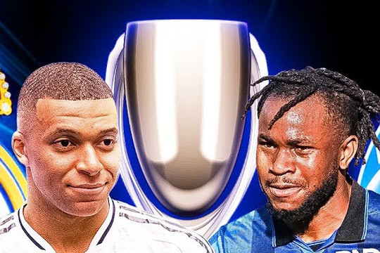 Real Madrid vs Atalanta: Đoạt siêu cúp mừng ra mắt Mbappe