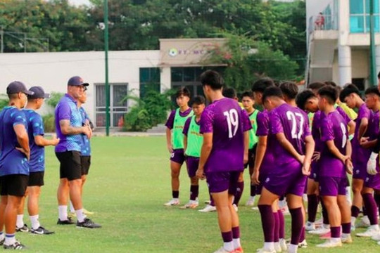 Vietnam’s U16 football squad announced for friendly tournament in China