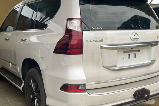 Lexus GX460 bị tịch thu ở Hưng Yên được đấu giá thành công gần 2,5 tỷ đồng