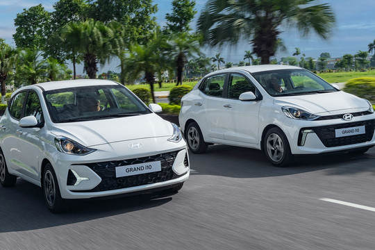 Xe giá rẻ dưới 500 triệu: Toyota Wigo nhường lại ngôi đầu cho Hyundai Grand i10