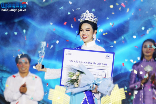 Thanh Hoa student crowned Miss Tourism Identity Vietnam 2024