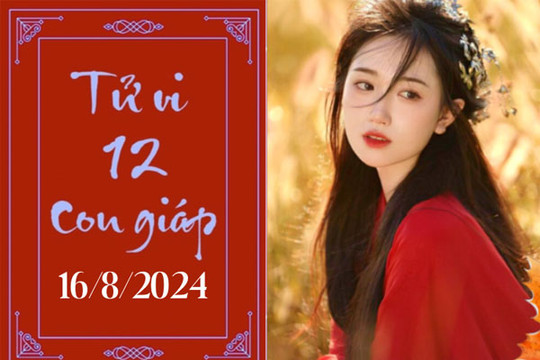 Tử vi 12 con giáp hôm nay ngày 16/8/2024: Tỵ khó khăn, Mão thuận lợi