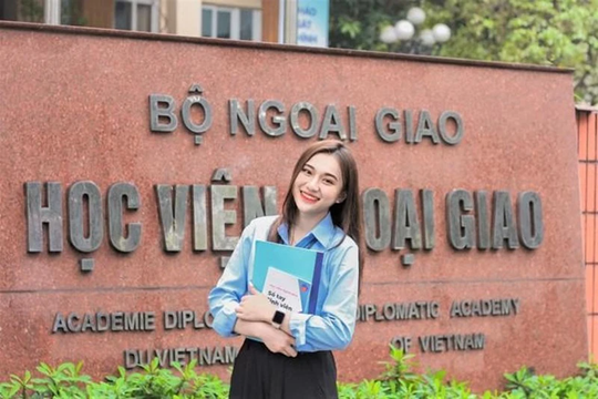 Điểm chuẩn Học viện Ngoại giao 2024, cao nhất 29,2