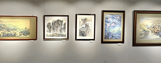 Watercolour painting exhibition celebrates National Day