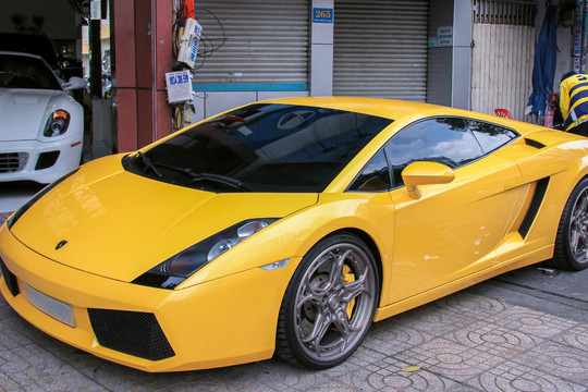 Siêu xe Lamborghini Gallardo từng của Cường Đô-la độ bộ mâm trị giá 400 triệu