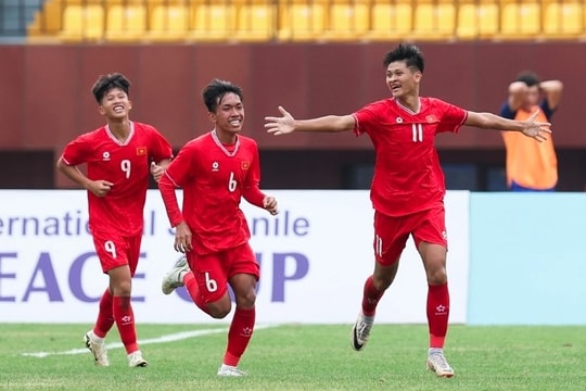 Vietnam’s U16s beat Japan at 2024 Peace Cup