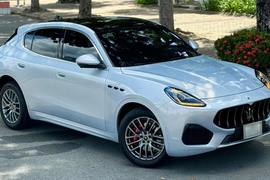 Đi hơn 13.000 km, SUV sang Maserati Grecale 'hét' giá ngang xe mới gây tranh cãi