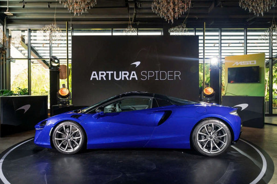 Siêu xe McLaren Artura Spider ra mắt, giá hơn 19 tỷ đồng