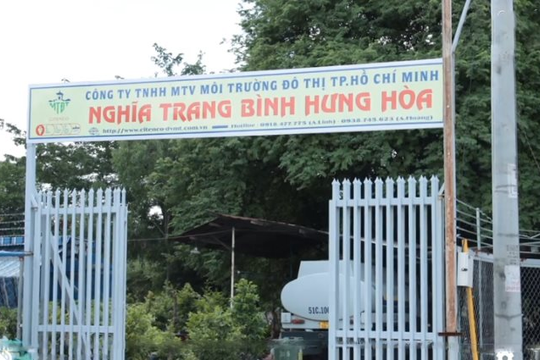 TPHCM: Nghĩa trang Bình Hưng Hòa tiếp tục di dời hơn 4.600 ngôi mộ giai đoạn 2 