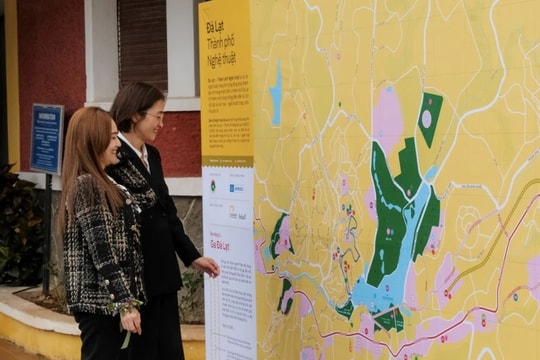 Art tourism map of Da Lat makes debut