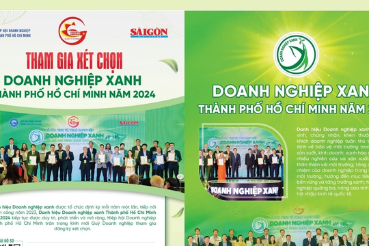 98 enterprises receive HCMC Green Business title