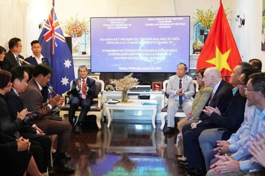 Gia Lai, Australia’s New South Wales state promote trade, investment cooperation