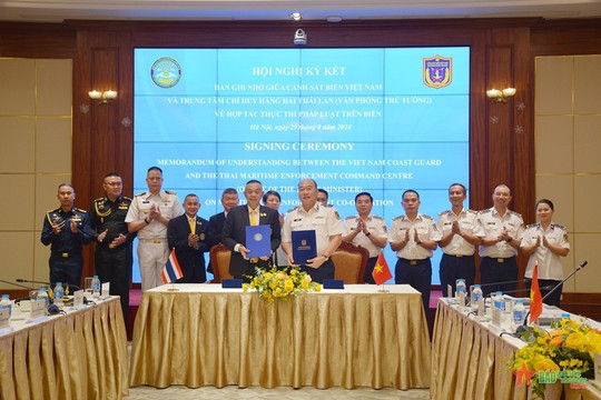 Vietnam, Thailand ink MoU on maritime law enforcement cooperation