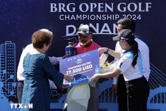 Indian golfer triumphs at BRG Open Golf Championship Danang 2024