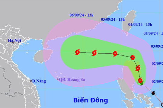 Chuyên gia đưa kịch bản đường đi của cơn bão giật cấp 15 sắp tiến vào Biển Đông