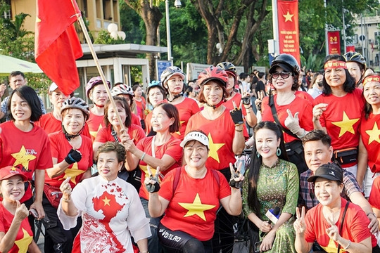 People rejoice on National Day