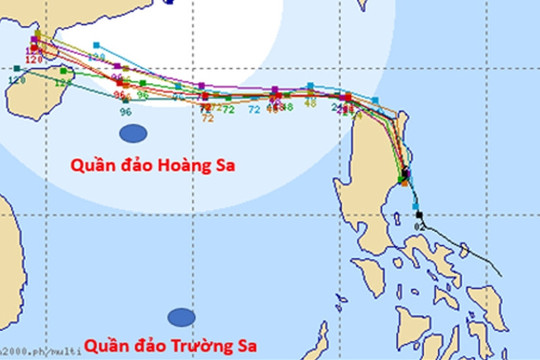 Biển Đông sắp đón bão số 3, gió mạnh tối đa có thể giật cấp 15