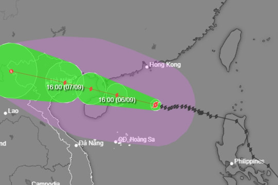 Những điểm đặc biệt về siêu bão số 3 Yagi, khả năng vào đất liền còn giật cấp 14