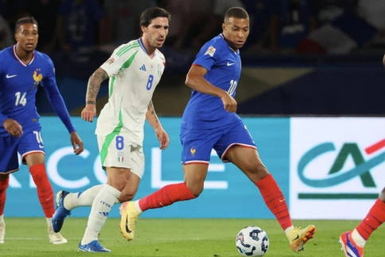 Mbappe gây thất vọng ngày Pháp thua Italy, De Bruyne giúp Bỉ chiến thắng