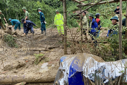 46 rescued in village flash flood, 77 remain missing in northern province