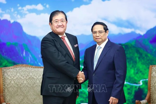 PM hosts Japanese multi-industry firm's chairman