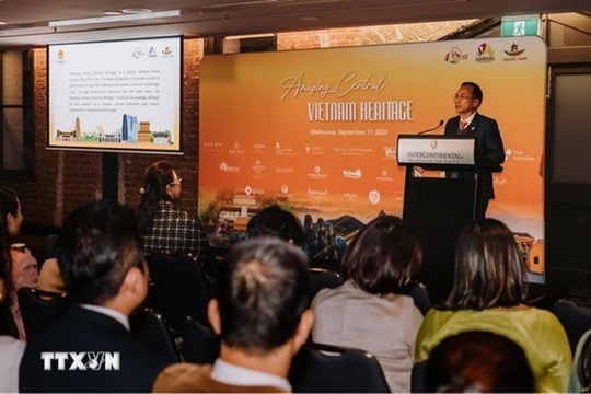 Quảng Nam, Đà Nẵng, Thừa Thien Huế promote tourism in Australia