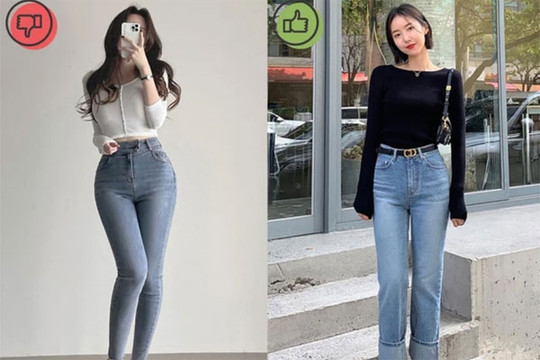 Những lỗi mặc quần jeans phái đẹp nên tránh