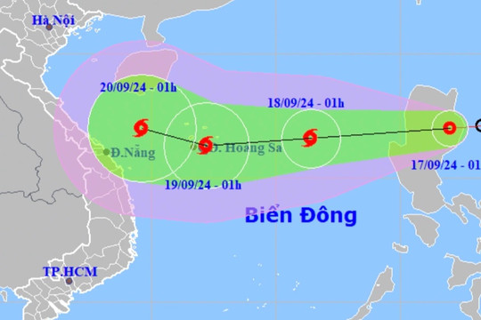 Áp thấp nhiệt đới mạnh lên thành bão, Biển Đông có gió mạnh cấp 6