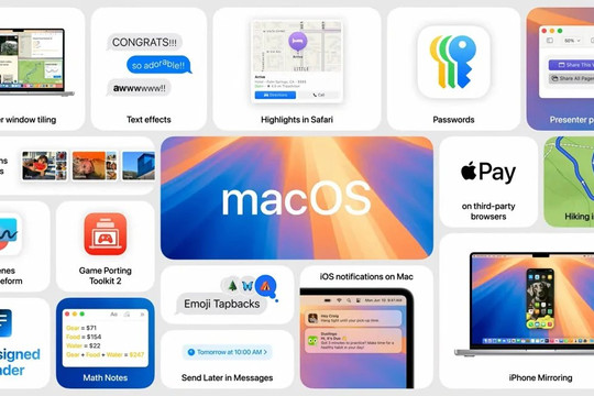 Điểm tin Công nghệ 19/9: Apple chính thức phát hành macOS Sequoia