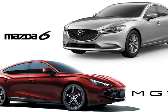 Xe sedan cỡ D giá dưới 800 triệu: Chọn MG7 1.5T Luxury hay Mazda6 2.0 Luxury?