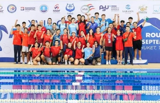 Vietnamese finswimmers qualify for 2025 World Games