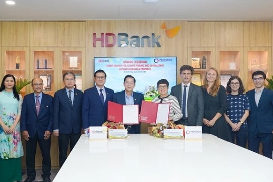 Proparco increases credit limit to HDBank to US$100 million