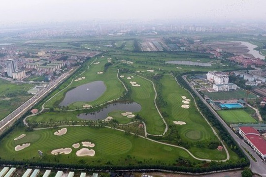 Hà Nội kiểm kê việc quản lý, sử dụng đất sân golf