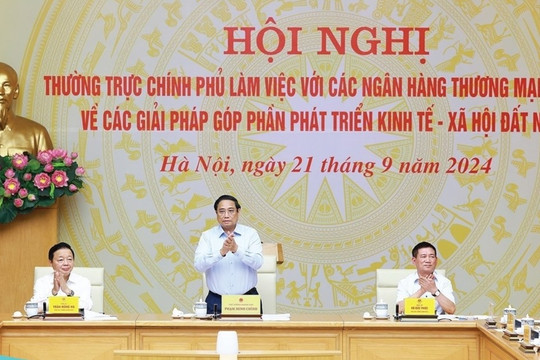 Thủ tướng yêu cầu ngân hàng thực hiện '6 tăng, 6 giảm, 6 tăng tốc, bứt phá'