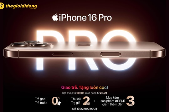 Đừng chờ đợi! iPhone 16 Series đã có mặt - Nhận máy sớm ngay!