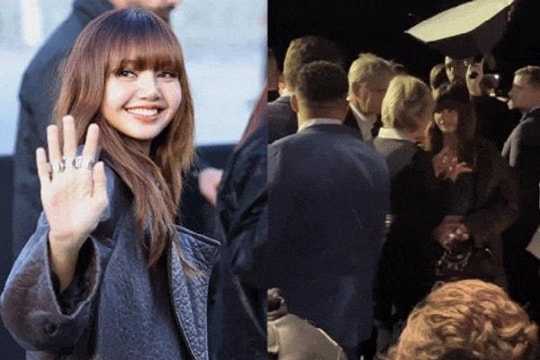 Hot: 'Bắt gọn' Lisa (BLACKPINK) trò chuyện với bố mẹ chồng tương lai giữa Paris Fashion Week!