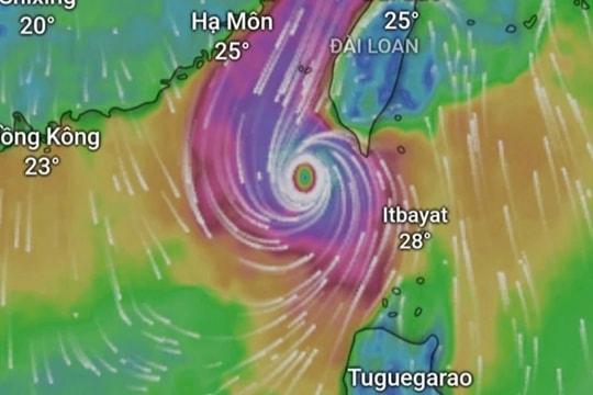 Cơn bão rất mạnh Krathon đang di chuyển thế nào?