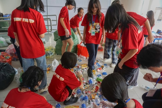 Học sinh, sinh viên chung tay bảo vệ môi trường