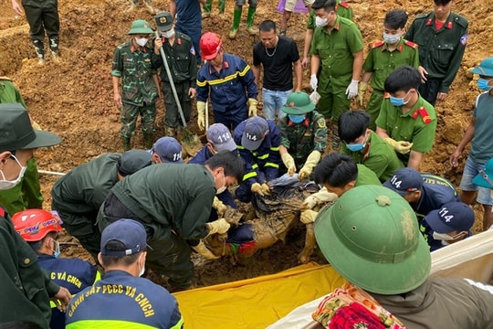 Final missing victim of Hà Giang landslide found, death toll at five

